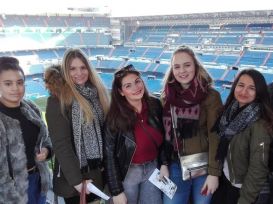 Capicúa en el estadio de fútbol Santiago Bernabéu